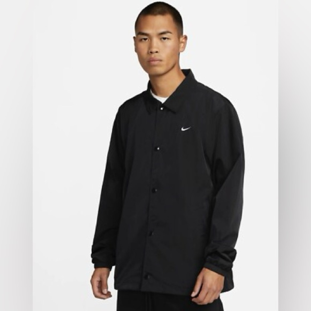 Nike Sportswear Men's Coaches Jacket Size Small, Black